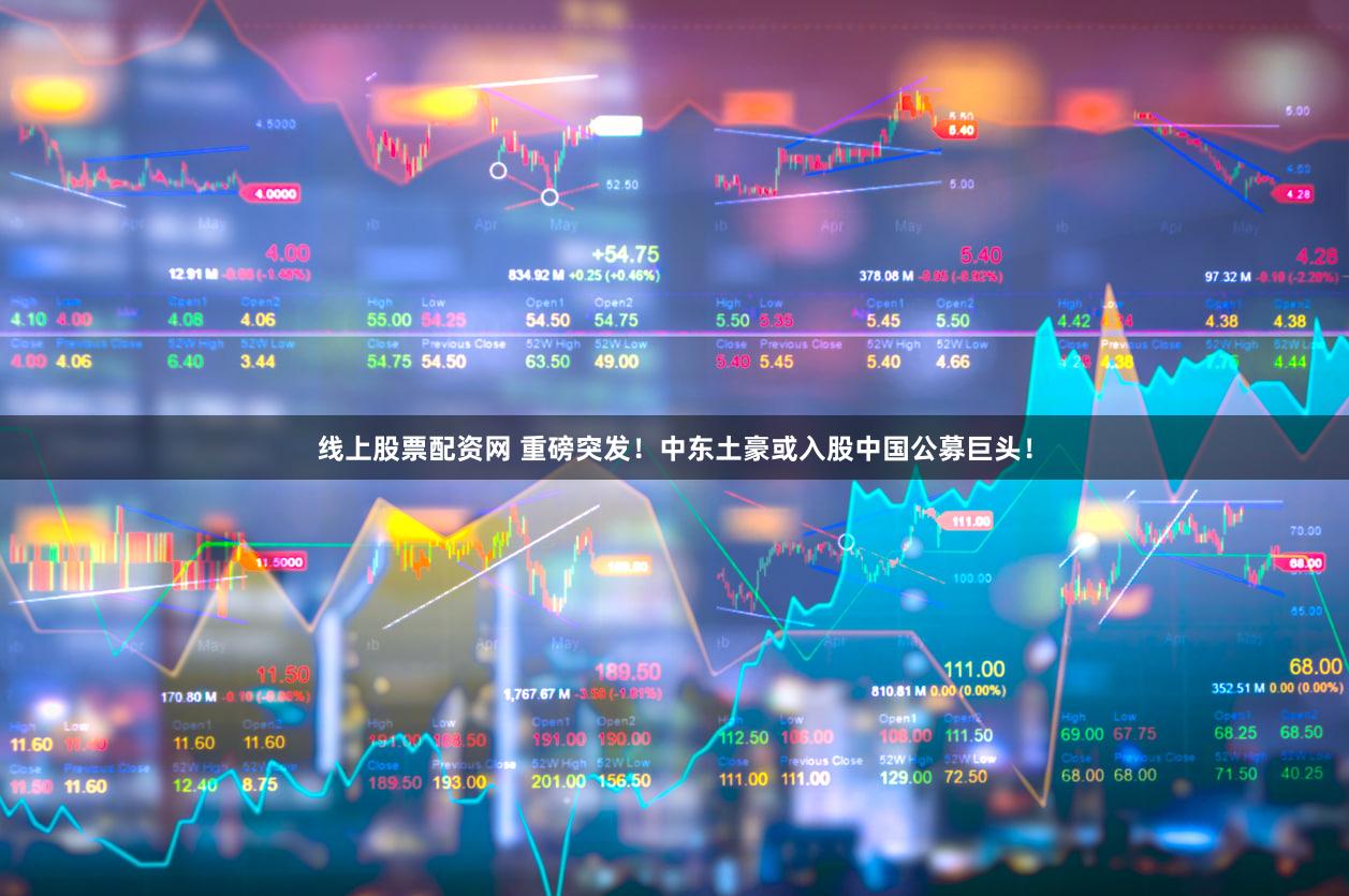 线上股票配资网 重磅突发!中东土豪或入股中国公募巨头!