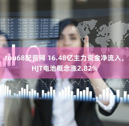 tou68配资网 16.48亿主力资金净流入，HJT电池概念涨2.82%