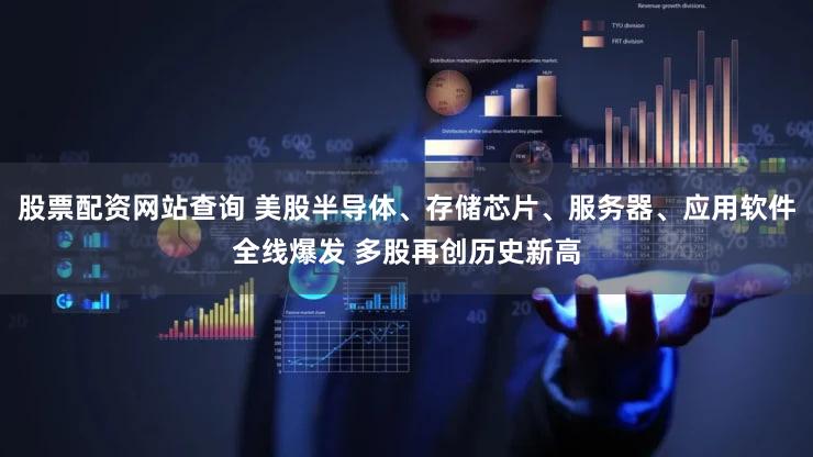 股票配资网站查询 美股半导体、存储芯片、服务器、应用软件全线爆发 多股再创历史新高